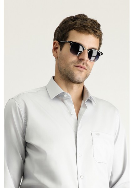 Uzun Kol Non Iron Saten Klasik Pamuklu Gömlek fiyatları