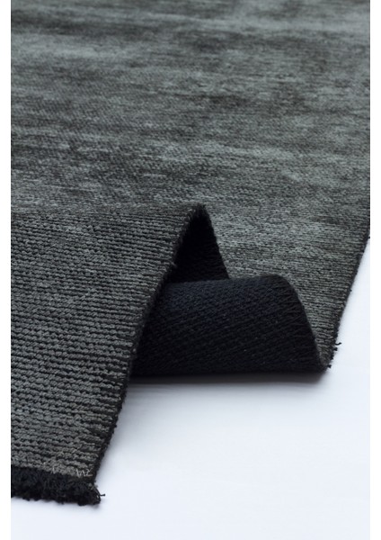 Cressida Antrasit Düz Etnik Modern Desenli Pamuk Hav Vermeyen Leke Tutmayan Kolay Temizlenen Yumuşak Makine Salon Yolluk Mutfak Halı fırsatları