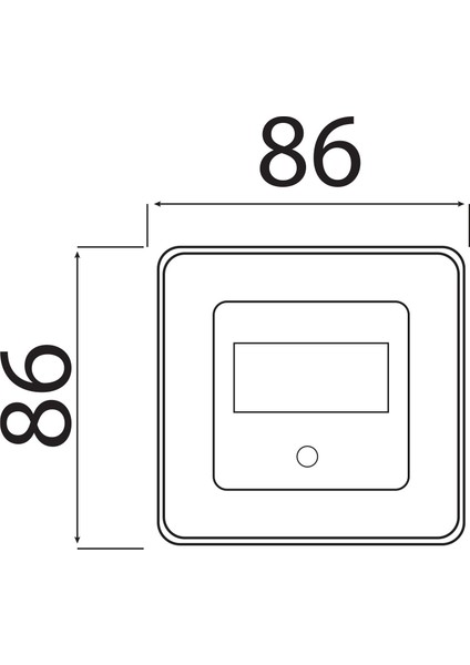 Horoz DIAMOND-2W Mavi Sensörlü Koridor Merdiven Armatürü indirimleri