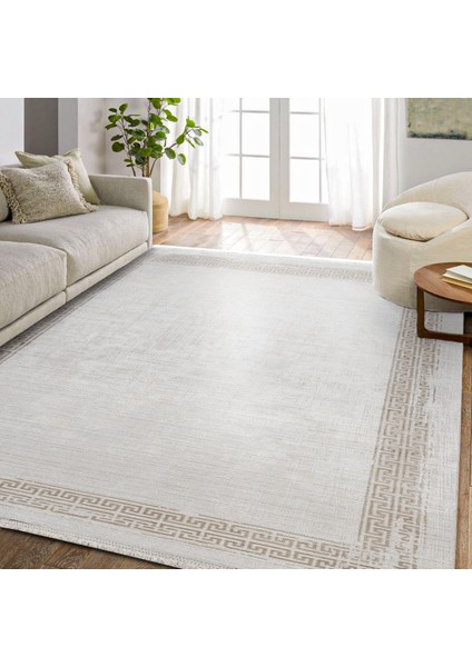 Kahverengi Geometrik Etnik Modern Desenli Pamuk Makinada Yıkanabilir Hav Toz Vermez Leke Tutmayan Kaymaz Taban Dijital Makine Baskı Salon Yolluk Mutfak Halı fırsatları