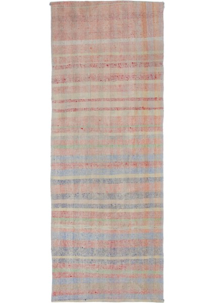 Iskece Yeşil Eskitme Yün Modern Desenli Yün Hav Toz Vermez Leke Tutmayan Salon Yolluk Mutfak El Dokuma Halı