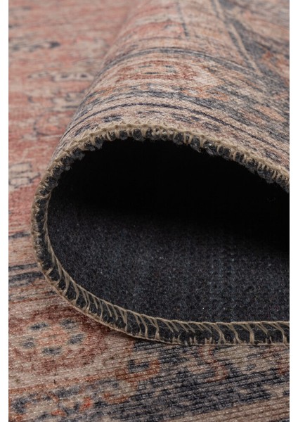 Plage De Goree Eskitme Turuncu Polyester Dikdörtgen Modern Desenli Pamuk Makinada Yıkanabilir Hav Toz Vermez Leke Tutmayan Kaymaz Taban Dijital Makine Baskı Salon Yolluk Mutfak Halı indirimleri