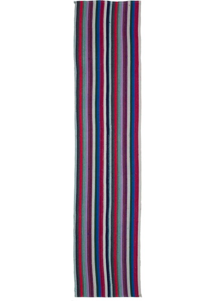 Iskece Yeşil Eskitme Yün Modern Desenli Yün Hav Toz Vermez Leke Tutmayan Salon Yolluk Mutfak El Dokuma Halı