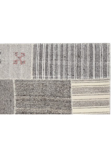 Teselya Bej Çizgili Etnik Modern Desenli Yün Hav Toz Vermez Leke Tutmayan Salon Yolluk Mutfak El Dokuma Halı modelleri