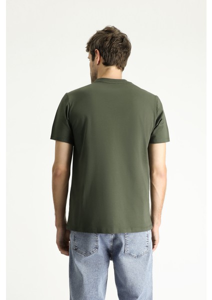 Bisiklet Yaka Regular Fit Süprem Pamuk Tişört indirimleri