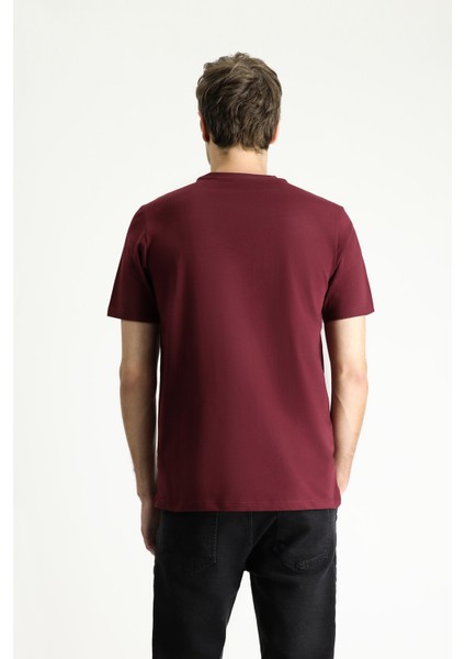 Bisiklet Yaka Regular Fit Süprem Pamuk Tişört indirimleri