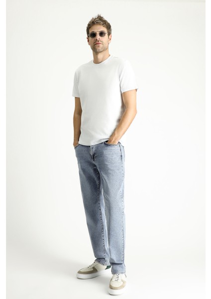 Bisiklet Yaka Regular Fit Süprem Pamuk Tişört modelleri