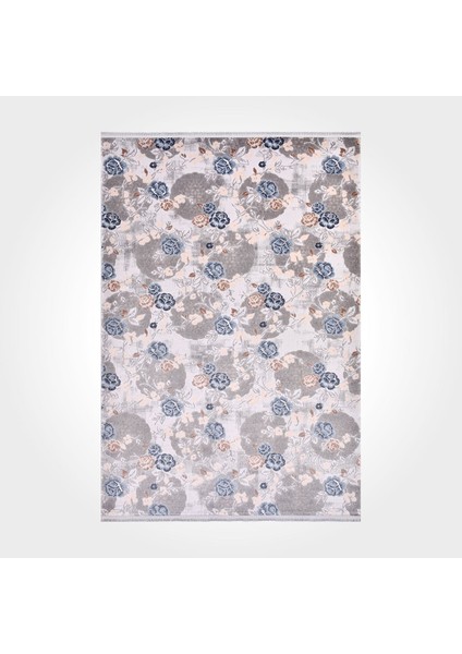 Isabelle Çerçeveli Turuncu Polyester Dikdörtgen Modern Desenli Pamuk Makinada Yıkanabilir Hav Toz Vermez Leke Tutmayan Kaymaz Taban Dijital Makine Baskı Salon Yolluk Mutfak Halı fırsatları