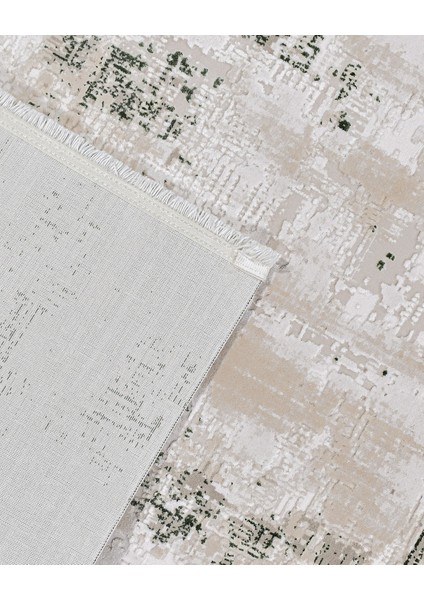 Poppy Modern Krem Akrilik Dikdörtgen Modern Desenli Akrilik Hav Vermeyen Leke Tutmayan Kolay Temizlenen Yumuşak Makine Salon Yolluk Mutfak Halı fırsatları