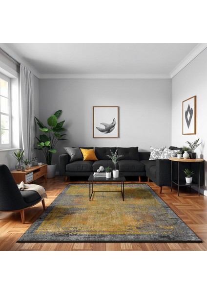 Modern Turuncu Pamuk Dikdörtgen Modern Desenli Pamuk Makinada Yıkanabilir Hav Toz Vermez Leke Tutmayan Kaymaz Taban Dijital Makine Baskı Salon Yolluk Mutfak Halı modelleri