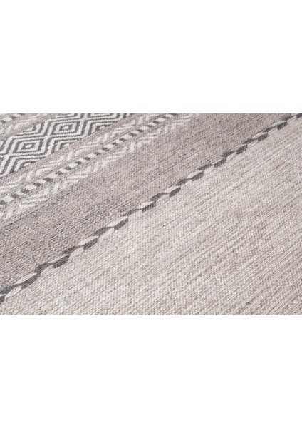 Amsterdam Etnik Bej Polyester Dikdörtgen Modern Desenli Pamuk Makinada Yıkanabilir Hav Toz Vermez Leke Tutmayan Kaymaz Taban Dijital Makine Baskı Salon Yolluk Mutfak Halı fırsatları