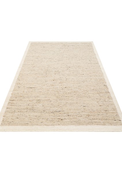 Çerçeveli Krem Jüt Dikdörtgen Modern Desenli Akrilik Hav Vermeyen Leke Tutmayan Kolay Temizlenen Yumuşak Makine Salon Yolluk Jüt Halı indirimleri