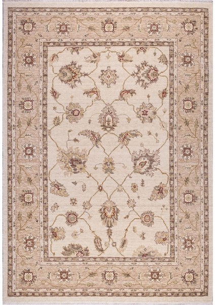 Keythorn Çerçeveli Kahverengi Bambu Dikdörtgen Modern Desenli Akrilik Hav Vermeyen Leke Tutmayan Kolay Temizlenen Yumuşak Makine Salon Yolluk Mutfak Halı