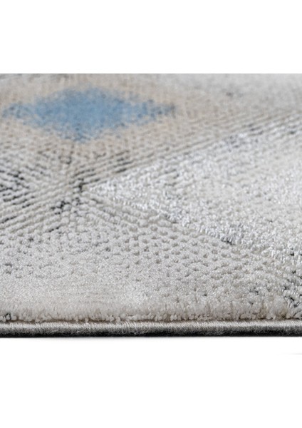 Childers Geometrik Gri Akrilik Kare Modern Desenli Akrilik Hav Vermeyen Leke Tutmayan Kolay Temizlenen Yumuşak Makine Salon Yolluk Mutfak Halı fiyatları