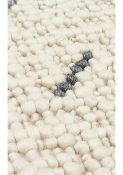 Amazon Modern Antrasit Yün Dikdörtgen El Dokuma fırsatları