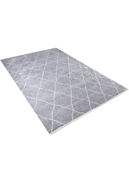 Foshan Gri Geometrik Etnik Modern Desenli Makinada Yıkanabilir Hav Toz Vermez Leke Tutmayan Kaymaz Taban Dijital Makine Baskı Salon Yolluk Mutfak Halı modelleri