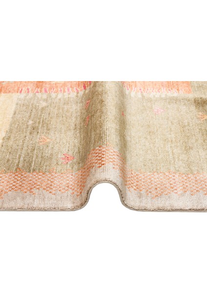 Geometrik Sarı Tensel Dikdörtgen Modern Desenli Akrilik Hav Vermeyen Leke Tutmayan Kolay Temizlenen Yumuşak Makine Salon Yolluk Mutfak Halı fiyatları