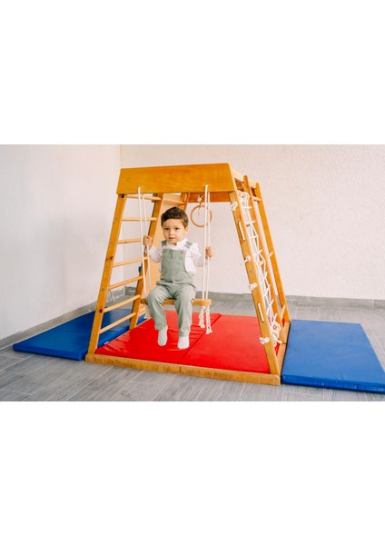 Montessori Oyun Parkuru | Salıncak | Kaydırak | Monkeys Bar | Halka Jimmastik | Ip Tırmanma indirimleri