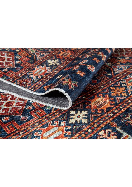 Milicz Kahverengi Modern Etnik Desenli Makinada Yıkanabilir Hav Toz Vermez Leke Tutmayan Kaymaz Taban Dijital Makine Baskı Salon Yolluk Mutfak Halı fırsatları