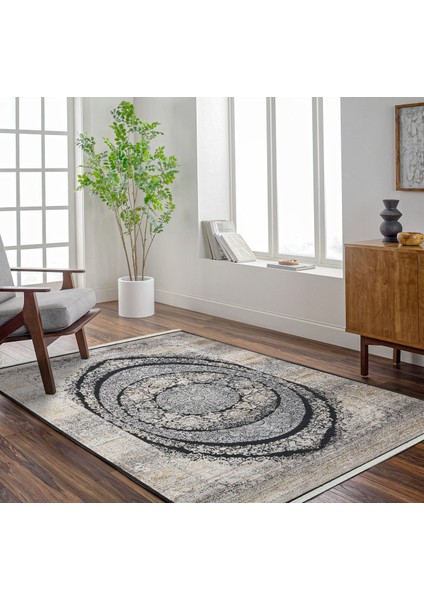 Lacivert Klasik Etnik Modern Desenli Pamuk Makinada Yıkanabilir Hav Toz Vermez Leke Tutmayan Kaymaz Taban Dijital Makine Baskı Salon Yolluk Mutfak Halı fiyatları