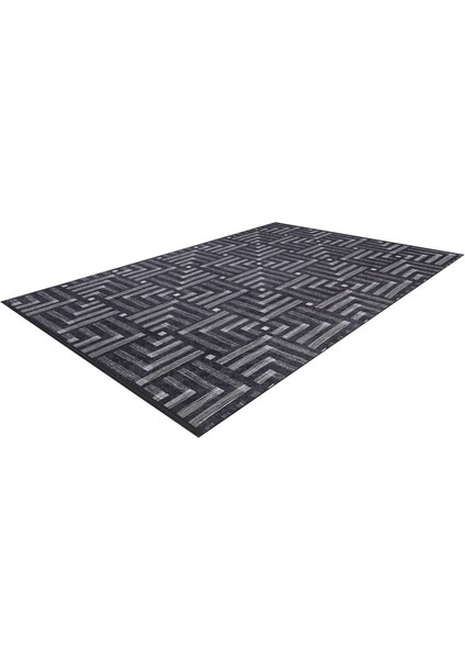 Yezd Gri Modern Etnik Desenli Makinada Yıkanabilir Hav Toz Vermez Leke Tutmayan Kaymaz Taban Dijital Makine Baskı Salon Yolluk Mutfak Halı fiyatları
