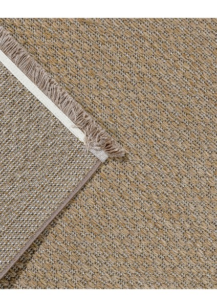 Abjectly Bej Hasır Etnik Modern Desenli Sisal Hav Vermeyen Leke Tutmayan Kolay Temizlenen Yumuşak Makine Salon Yolluk Mutfak Halı fiyatları