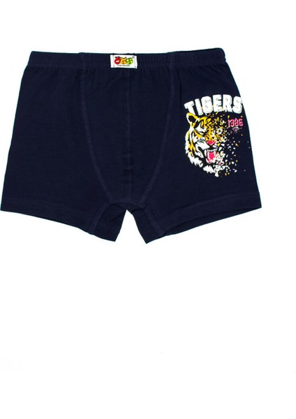 Erkek Çocuk Boxer 3'lü Baskılı (%96 Pamuk - %4 Elastan) modelleri