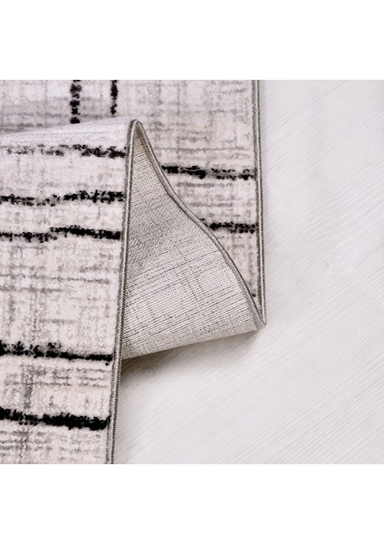 Gri Modern Etnik Desenli Mikro Hav Vermeyen Leke Tutmayan Kolay Temizlenen Yumuşak Makine Salon Yolluk Mutfak Halı fiyatları