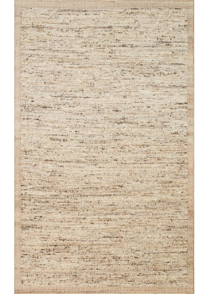 Çerçeveli Bej Jüt Dikdörtgen Modern Desenli Akrilik Hav Vermeyen Leke Tutmayan Kolay Temizlenen Yumuşak Makine Salon Yolluk Jüt Halı