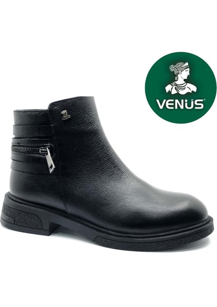 Umbra Hakiki Deri Kaymaz Taban Ortopedik Kadın Bot