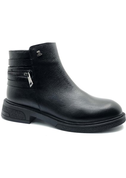 Umbra Hakiki Deri Kaymaz Taban Ortopedik Kadın Bot modelleri