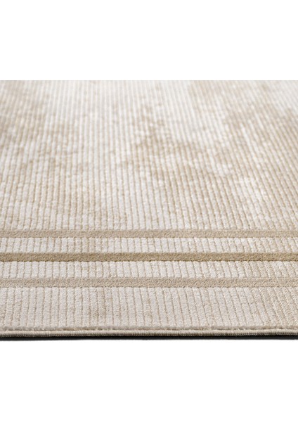 Denmark Çerçeveli Bej Akrilik Dikdörtgen Modern Desenli Akrilik Hav Vermeyen Leke Tutmayan Kolay Temizlenen Yumuşak Makine Salon Yolluk Mutfak Halı fiyatları