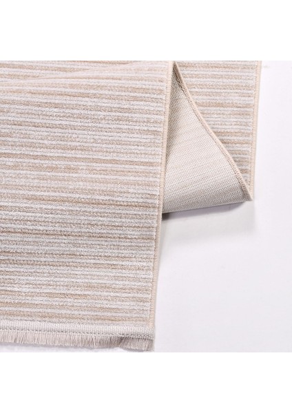 Abutment Bej Geçişli Etnik Modern Desenli Akrilik Hav Vermeyen Leke Tutmayan Kolay Temizlenen Yumuşak Makine Salon Yolluk Mutfak Halı indirimleri