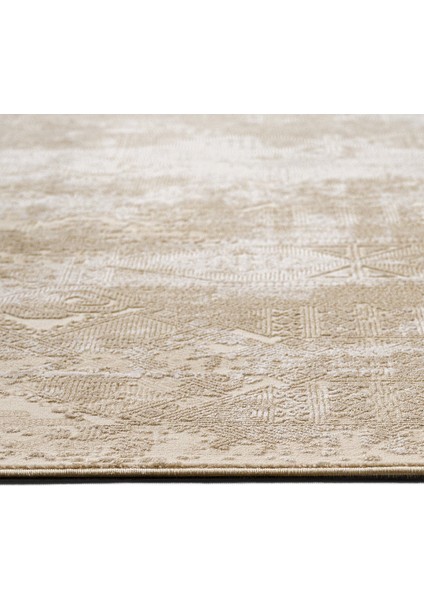 Mangrol Modern Bej Akrilik Dikdörtgen Modern Desenli Akrilik Hav Vermeyen Leke Tutmayan Kolay Temizlenen Yumuşak Makine Salon Yolluk Mutfak Halı fiyatları