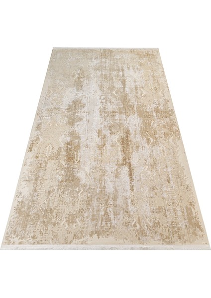 Mangrol Modern Bej Akrilik Dikdörtgen Modern Desenli Akrilik Hav Vermeyen Leke Tutmayan Kolay Temizlenen Yumuşak Makine Salon Yolluk Mutfak Halı fırsatları