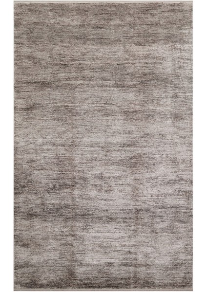 Salzburg Modern Gri Viskon Dikdörtgen Modern Desenli Akrilik Hav Vermeyen Leke Tutmayan Kolay Temizlenen Yumuşak Makine Salon Yolluk Mutfak Halı