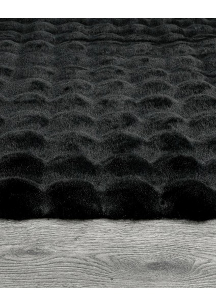 Freda Düz Siyah Polyester Dikdörtgen Modern Desenli Akrilik Hav Vermeyen Leke Tutmayan Kolay Temizlenen Yumuşak Makine Salon Yolluk Mutfak Halı modelleri