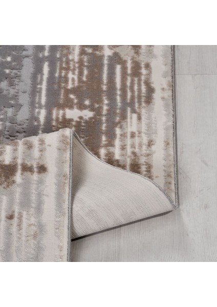 Eskitme Bej Akrilik Dikdörtgen Modern Desenli Akrilik Hav Vermeyen Leke Tutmayan Kolay Temizlenen Yumuşak Makine Salon Yolluk Mutfak Halı fiyatları