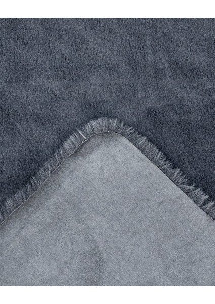 Sydney Düz Antrasit Polyester Dikdörtgen Modern Desenli Akrilik Hav Vermeyen Leke Tutmayan Kolay Temizlenen Yumuşak Makine Salon Yolluk Mutfak Halı indirimleri