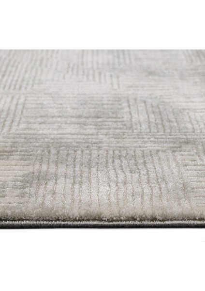 Gadag Modern Krem Pamuk Kare Modern Desenli Akrilik Hav Vermeyen Leke Tutmayan Kolay Temizlenen Yumuşak Makine Salon Yolluk Mutfak Halı modelleri