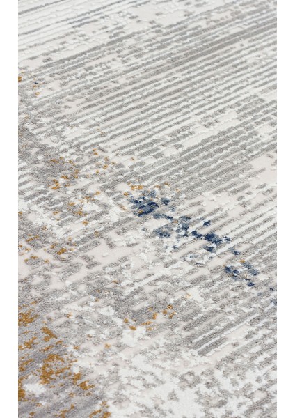 Magdalena Modern Gri Polyester Dikdörtgen Modern Desenli Akrilik Hav Vermeyen Leke Tutmayan Kolay Temizlenen Yumuşak Makine Salon Yolluk Mutfak Halı fırsatları