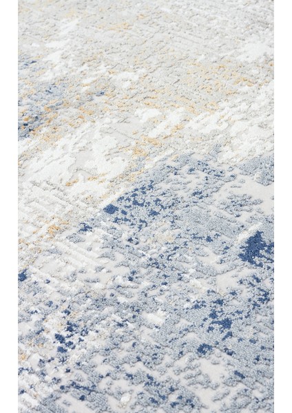 Magdalena Modern Gri Polyester Dikdörtgen Modern Desenli Akrilik Hav Vermeyen Leke Tutmayan Kolay Temizlenen Yumuşak Makine Salon Yolluk Mutfak Halı indirimleri