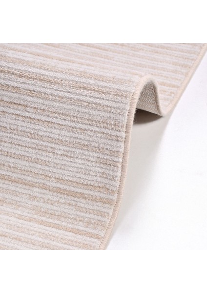 Abutment Bej Geçişli Etnik Modern Desenli Akrilik Hav Vermeyen Leke Tutmayan Kolay Temizlenen Yumuşak Makine Salon Yolluk Mutfak Halı fırsatları