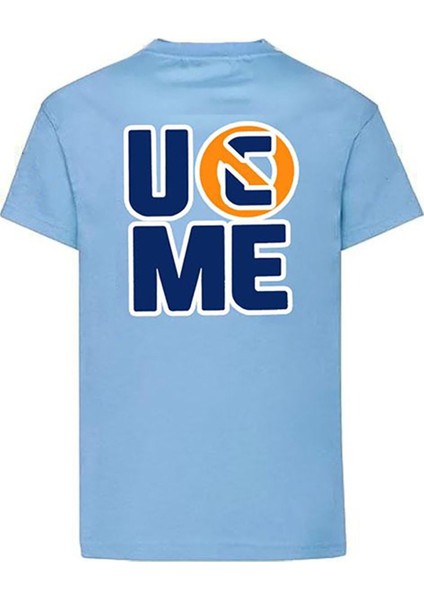 John Cena Uc Me Never Give Up Baskılı Pamuk T-Shirt fiyatları