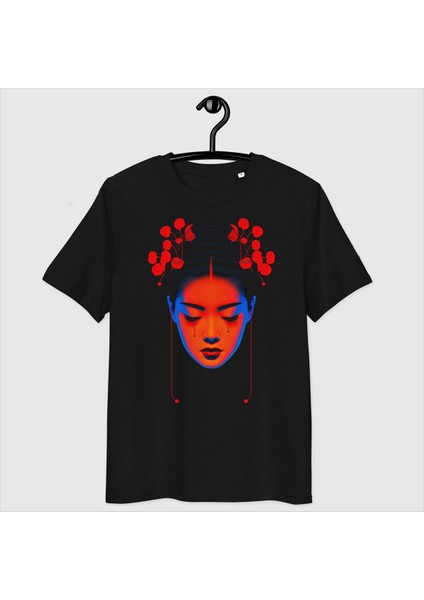 Sakura Design Baskılı Unisex T-Shirt