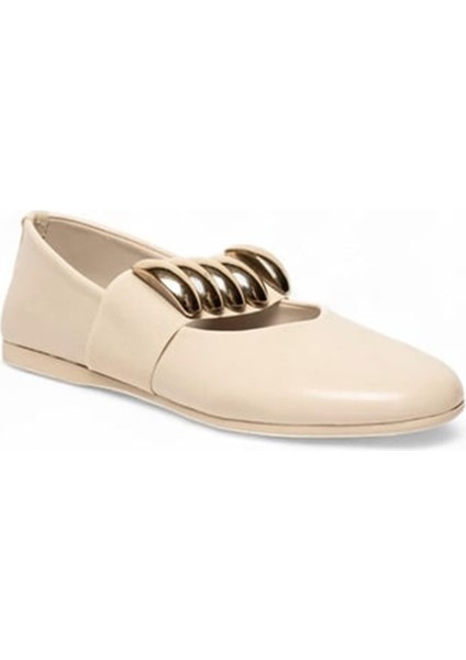 Diva Mod Zenne 021 Kadın Günlük Ayakkabı DVM021 Cilt Bej