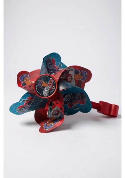 Çocuk Bisikleti Badkid Rüzgar Gülü - Kırmızı-Mavi fırsatları