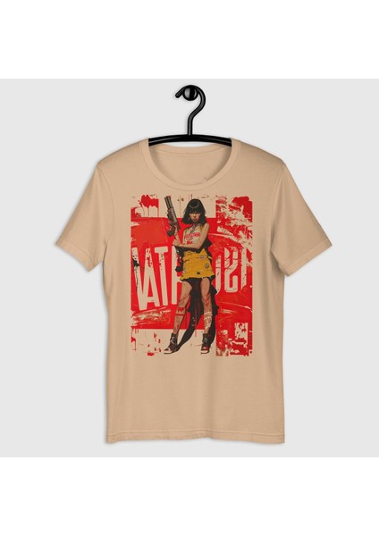 Sakura Design Baskılı Unisex T-Shirt