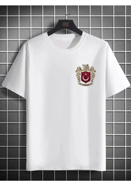 Bozkurt Sembol Türkiye Sırt ve Ön Baskılı Unisex T-Shirt fiyatları