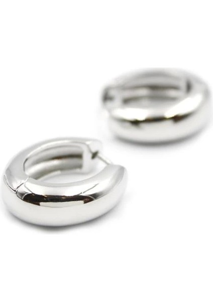 Oval Halka Küpe - Gümüş fiyatları